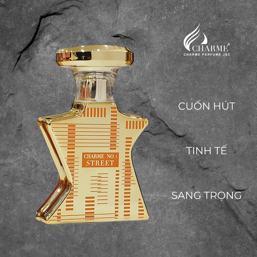 Nước Hoa Unisex Charme No.1 Street, cuốn hút, tinh tế và sang trọng chai 15ml