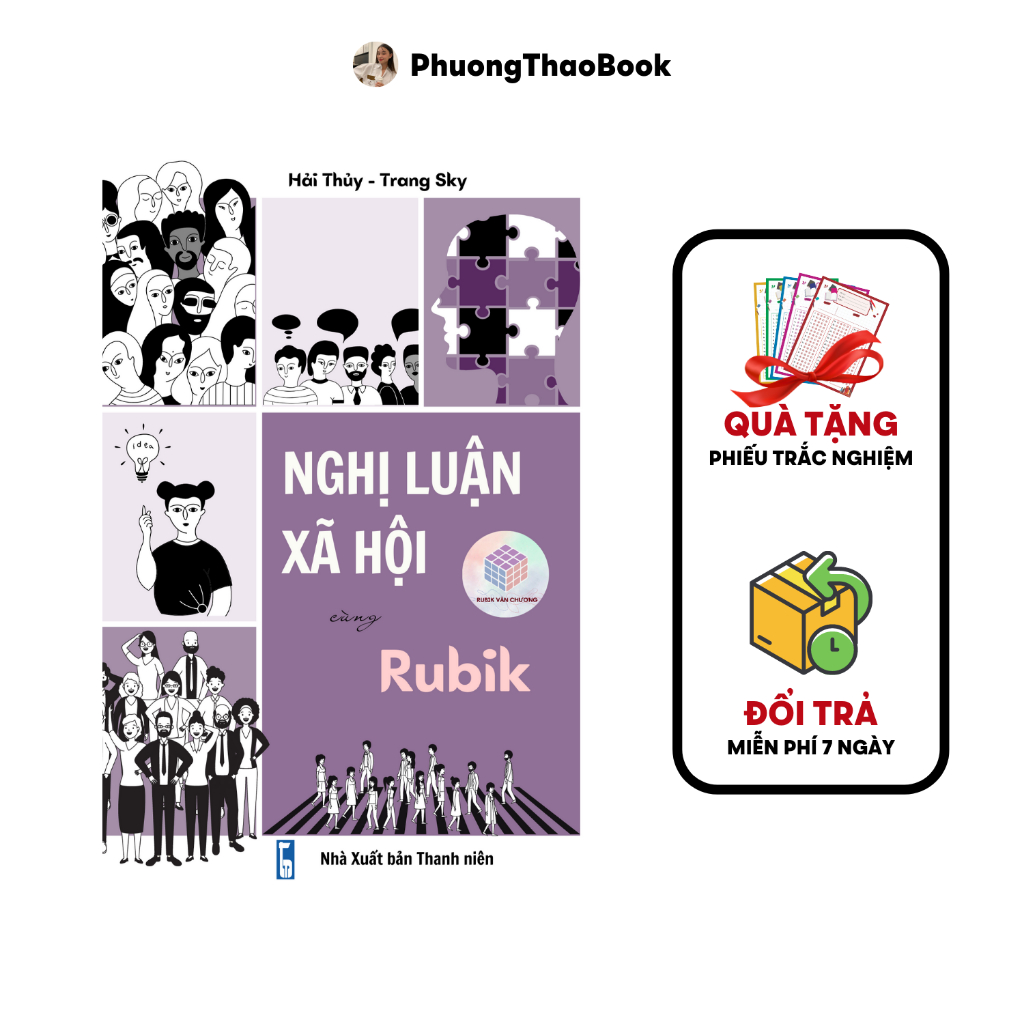 Sách - Nghị Luận Xã Hội Cùng Rubik (Văn Chương)