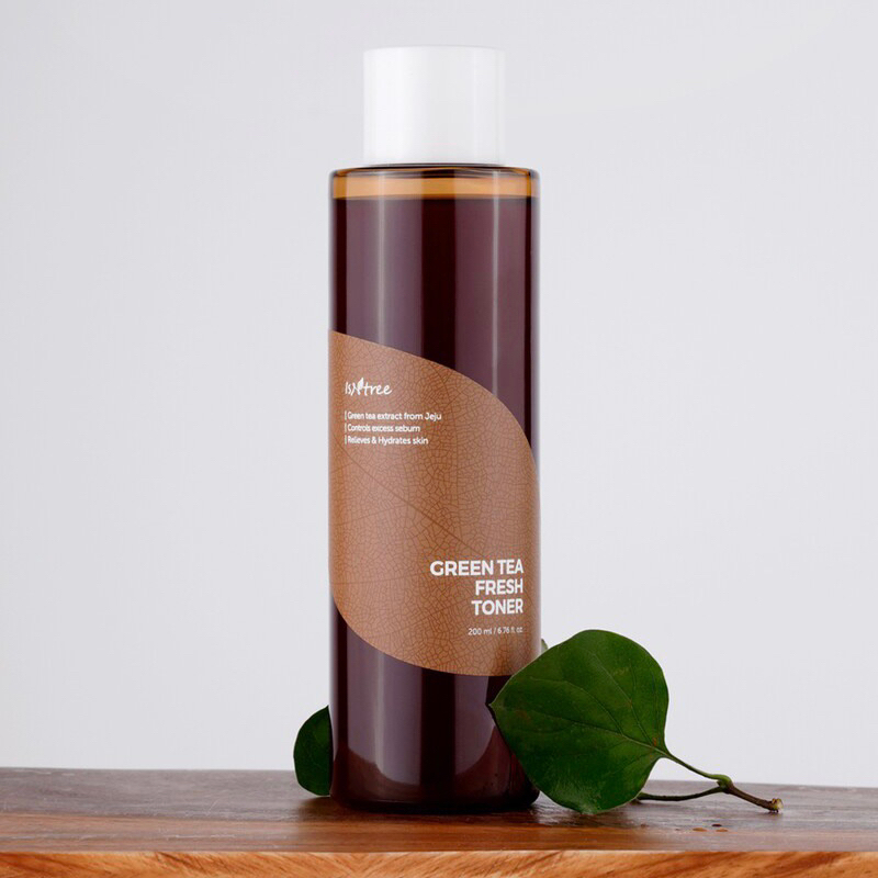 Nước cân bằng toner trà xanh Isntree Green Tea Fresh Toner