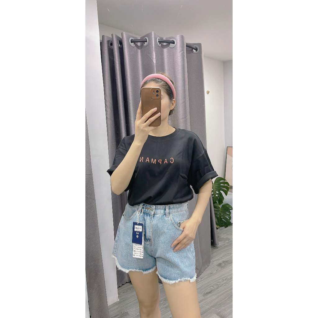 ÁO THUN IN LOGO CAPMAN VẢI XỊN DÀY DẶN