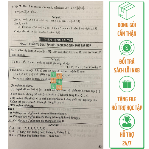 Sách - Sách tham khảo Toán 10