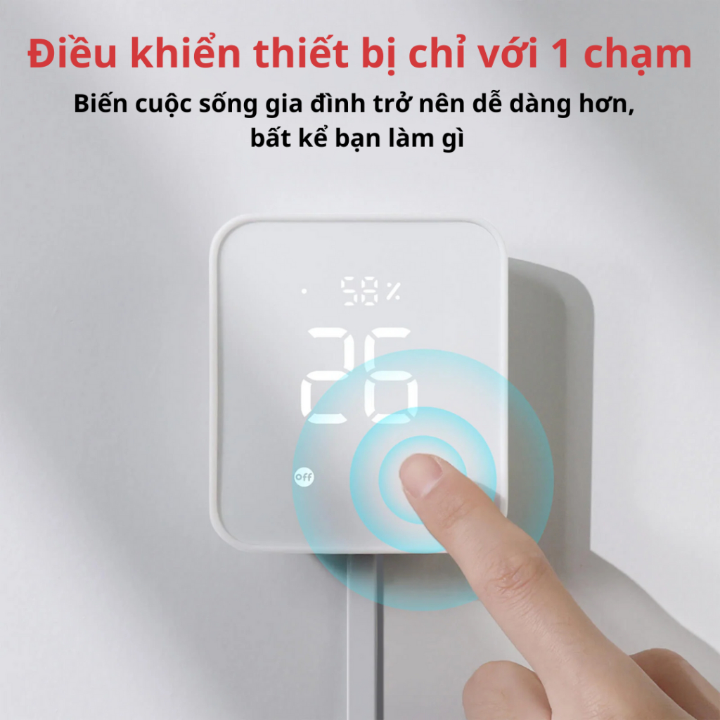 SwitchBot Hub 2 - Điều khiển trung tâm SwitchBot Tích hợp 4 trong 1, điều khiển HomeKit qua Matter - Hàng chính hãng