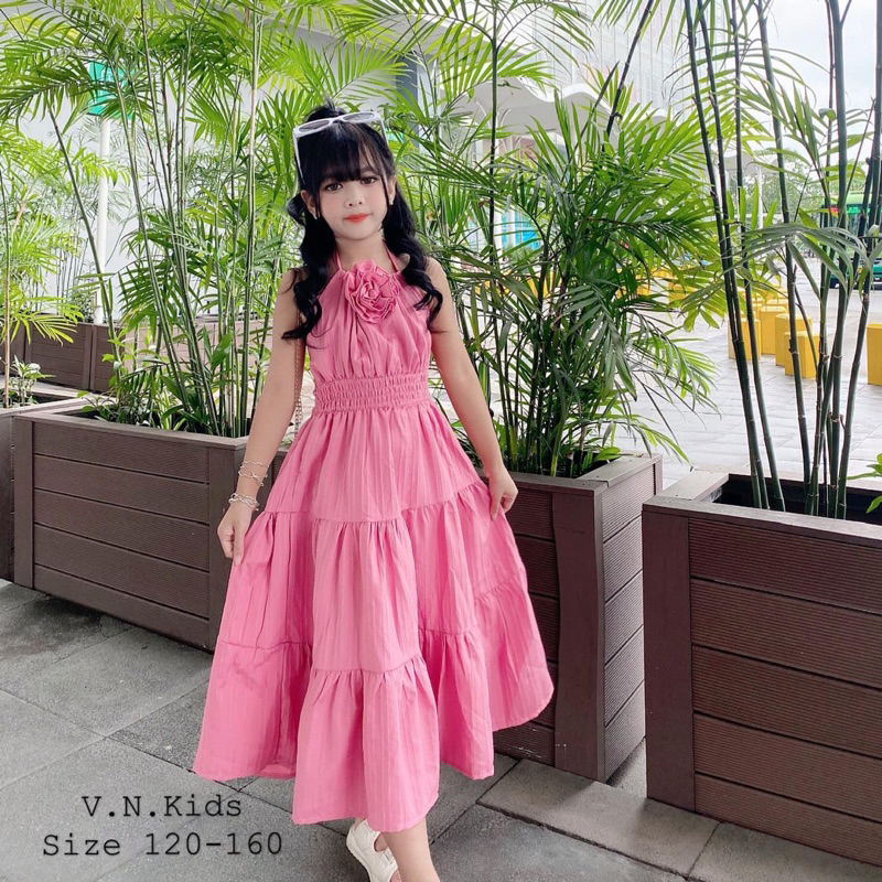 Sét váy đũi tầng cho bé gái từ 20-45kg
