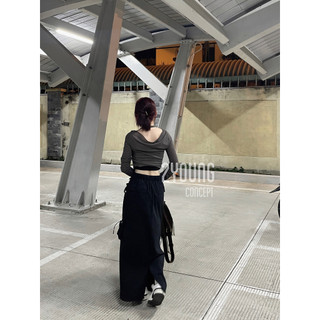 Áo kiểu set đan dây [2YOUNG] A2275 (ảnh thật)