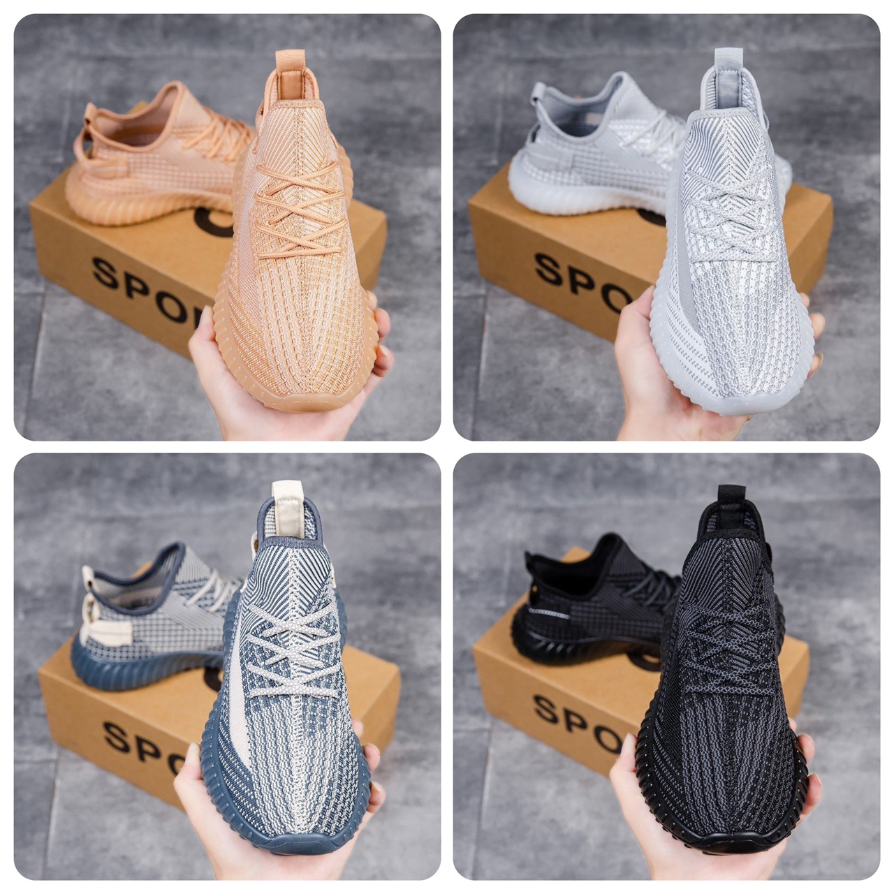 Giày Thể Thao Nam Sneakers , Đế Bót Mềm Nhẹ Êm Chân Thoáng Khí