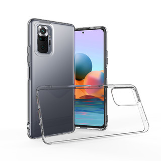 Ốp dẻo trong suốt cho Xiaomi Redmi Note 10 / Redmi Note 10 Pro (Hàng loại A)