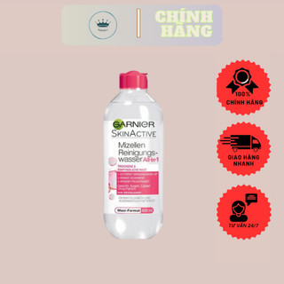 NƯỚC TẨY TRANG MÀU HỒNG CHO DA NHẠY CẢM – GARNIER – MICELLAR CLEANSING WATER (400ML