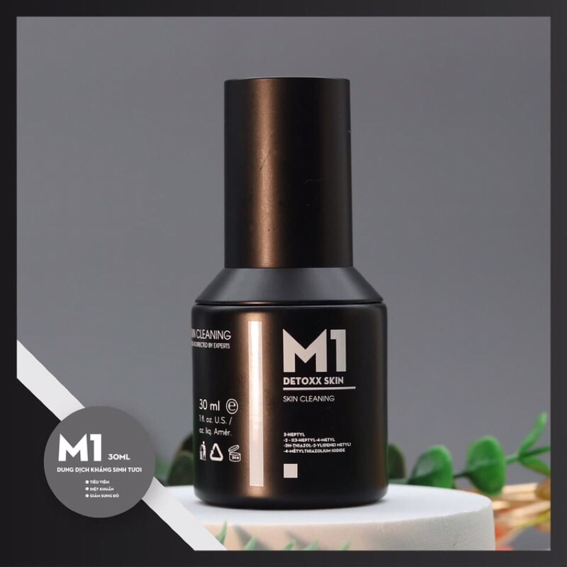 M1 DUNG DỊCH KHÁNG SINH TƯƠI FACEMAX 30ML(hỗ trợ mụn)