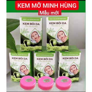 Kem bôi da minh hùng chính hãng - dưỡng ẩm da bé - kem mỡ bôi chàm sữa, hăm tả mẩn ngứa 20g