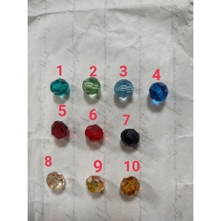 Swarovski pha lê Áo hạt tròn giác lớn 8ly chọn màu