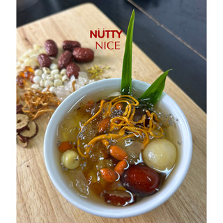 (TẶNG 1  SET CHÈ DƯỠNG NHAN 500G) Combo 5 set sâm lục vị Nutty Nice thanh mát giải nhiệt