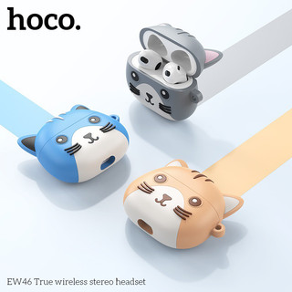 Tai nghe Bluetooth TWS Hoco Ew46 case cat cute (có Pop-up)