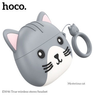 Tai nghe Bluetooth TWS Hoco Ew46 case cat cute (có Pop-up)