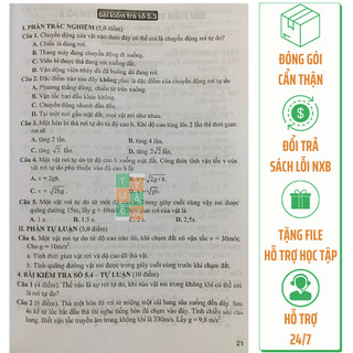 Sách - Đề kiểm tra đánh giá Vật lí 10 (Kết nối tri thức với cuộc sống)