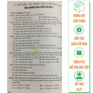 Sách - Đề kiểm tra đánh giá Vật lí 10 (Kết nối tri thức với cuộc sống)