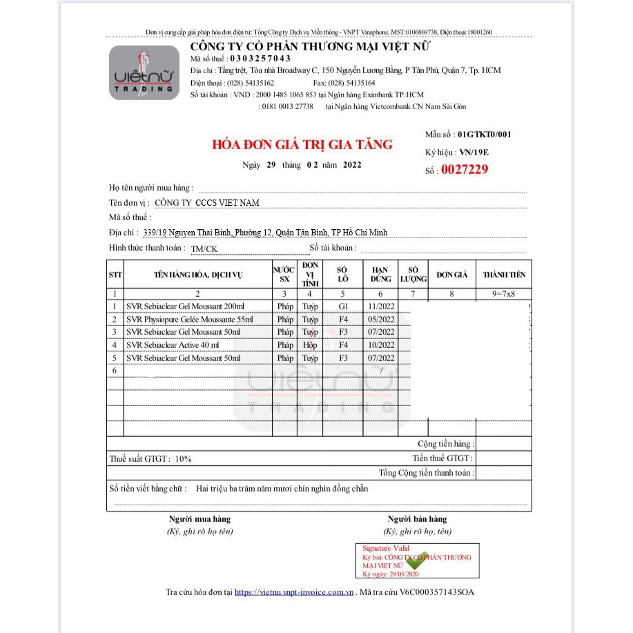 Nước Tẩy Trang SVR Sebiaclear Eau Micellaire