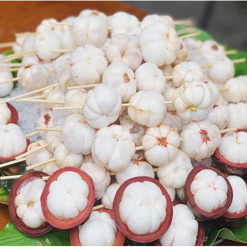 măng cụt chín bóc sẵn ( hộp 500gr)