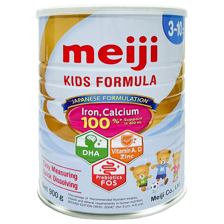 sữa bột meiji 3-10 tuổi 900g nhập khẩu chính hãng