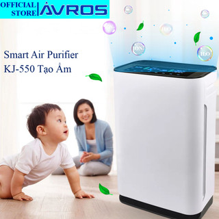 Máy Lọc Không Khí Avros KJ-550 Tạo Ẩm- Lọc Bụi PM 2.5 - Khử UV - Giám Sát Chất Lượng