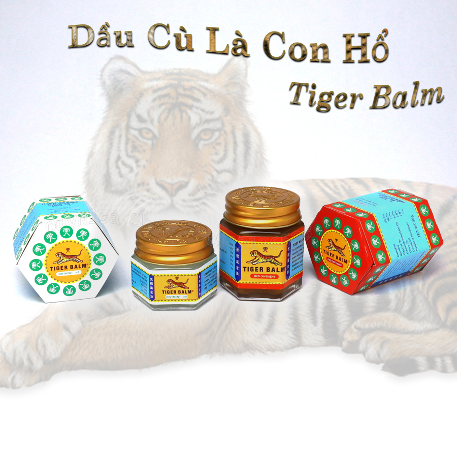 [DuyNisa Thailand] Dầu Cù Là Con Hổ Tiger Balm