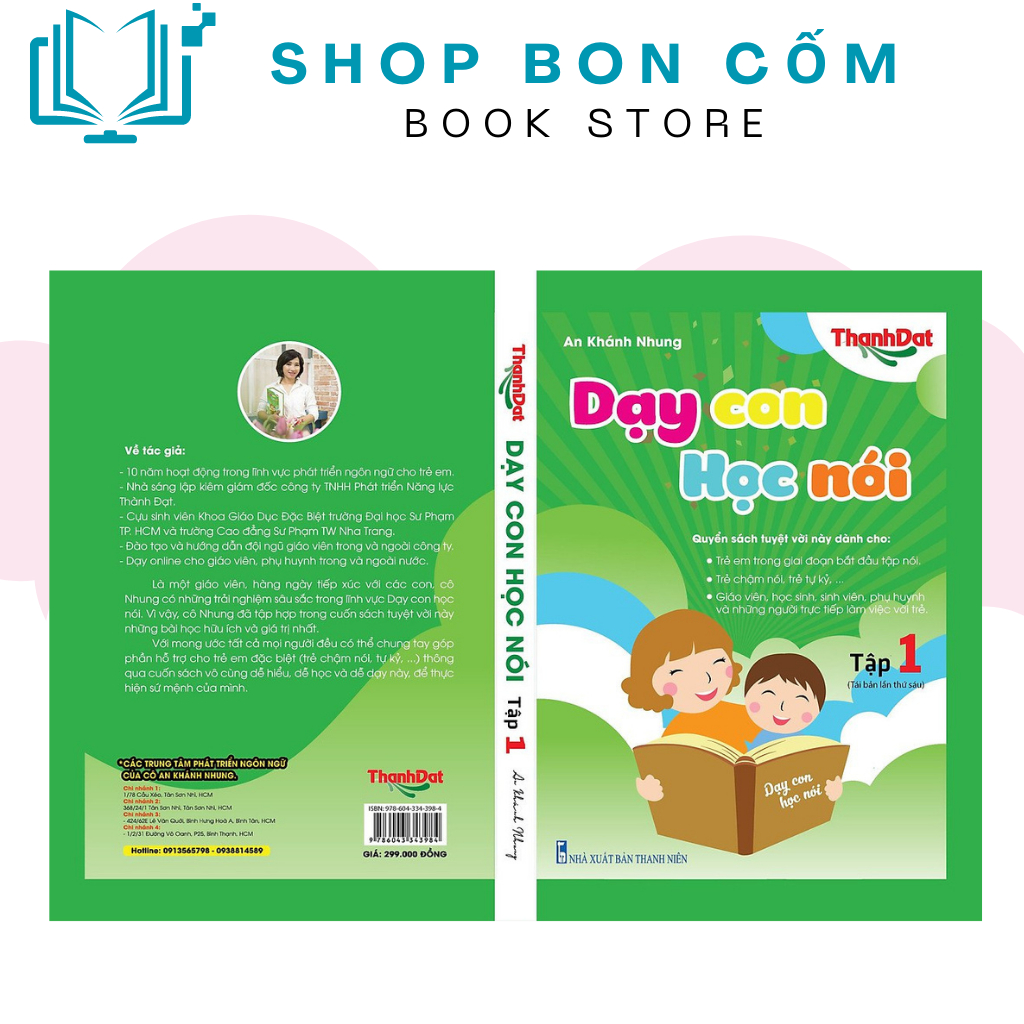 Combo Dạy Con Học Nói Tập 1 + 2