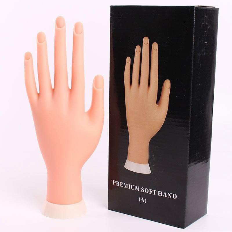 Bàn Tay Silicone Làm Nail ( Hàng Đẹp )