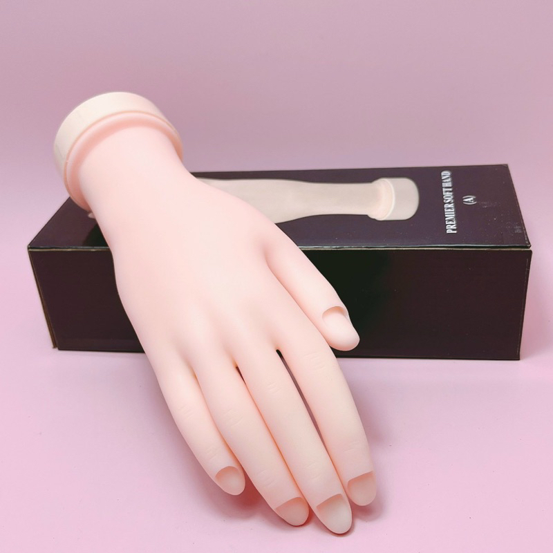 Bàn Tay Silicone Làm Nail