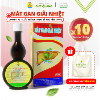 Liệu trình dược sĩ khuyên dùng - Mát Gan Giải Nhiệt Rồng Việt Nam - Hỗ trợ Thanh nhiệt, Giải nóng, Detox
