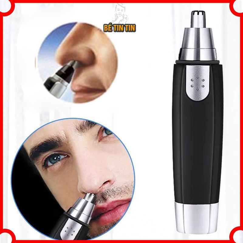 Máy cắt tỉa lông mũi, tai, nách, vùng kín, chân mày, râu, ria mép mini cầm tay đa năng (Không bao gồm pin)