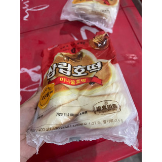 (Ship Hà Nội) (Túi 16 cái) Bánh pancake mật ong Hàn Quốc Samlip 400gram