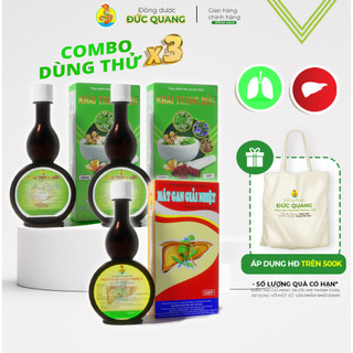  2 Khái Trung Bửu và 1 Mát Gan Giải Nhiệt Rồng Việt Nam - Bổ phế, Thanh Nhiệt - Chai 250ml - Cao Lỏng