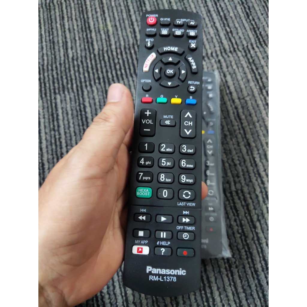 Điều Khiển Tivi PANASONIC RM-L1378 dùng cho các dòng TV-LCD-LED-LCD-Smart TV- BẢO HÀNH 2 THÁNG
