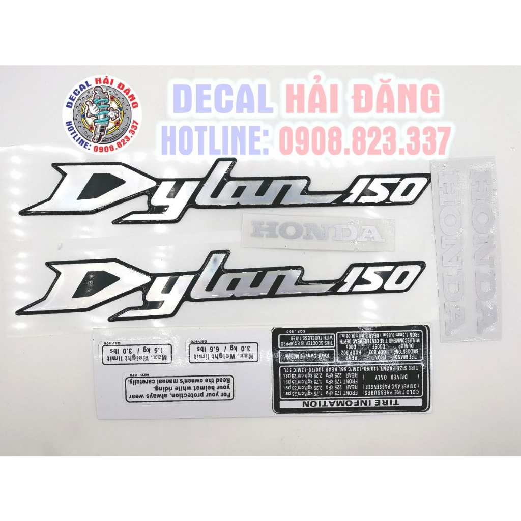 Tem Dylan 150 zin nổi