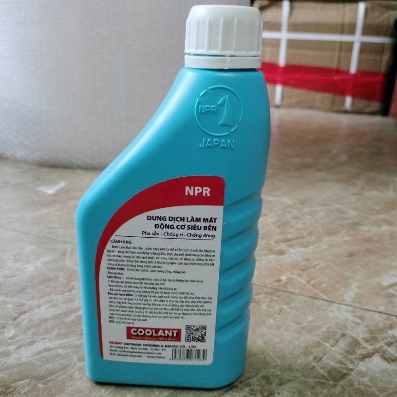 Dung dịch Nước làm mát động cơ xe máy