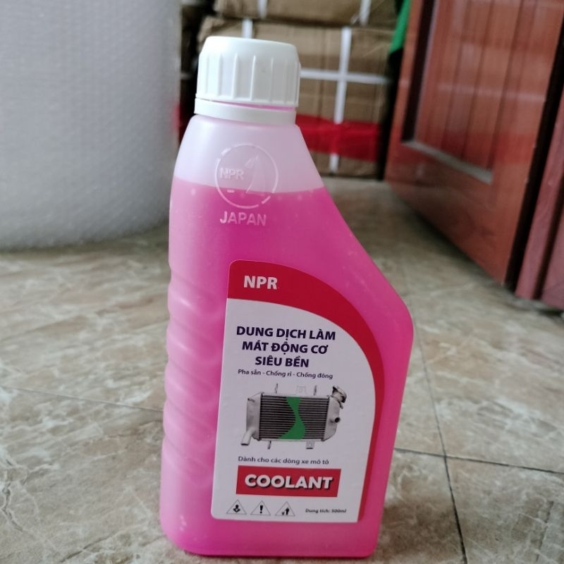 Dung dịch Nước làm mát động cơ xe máy