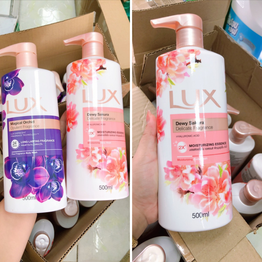 Sữa Tắm Lux Thái Trắng Da Hương Nước Hoa 500ml