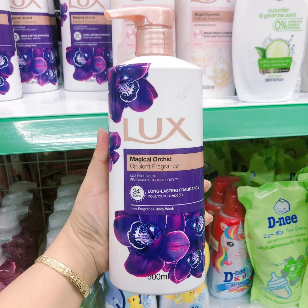 Sữa Tắm Lux Thái Trắng Da Hương Nước Hoa 500ml