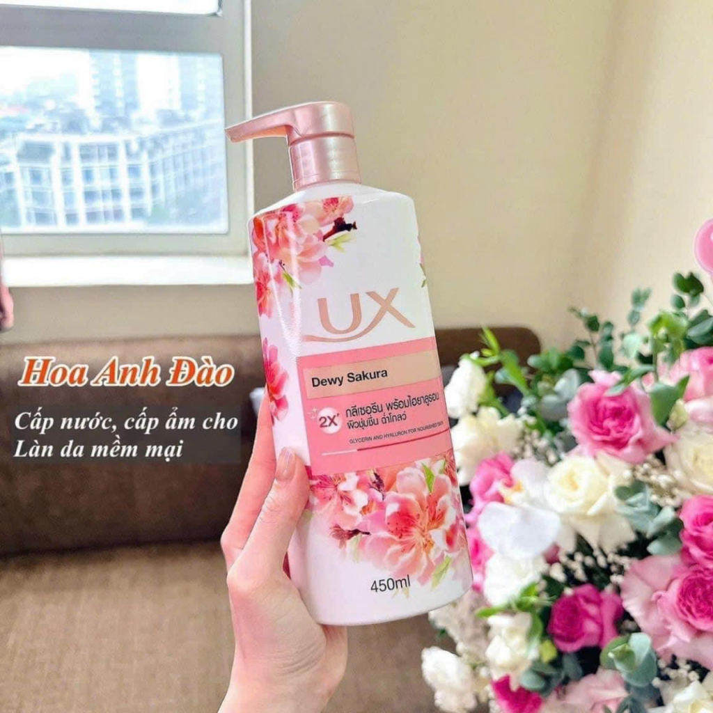 Sữa Tắm Lux Thái Trắng Da Hương Nước Hoa 500ml