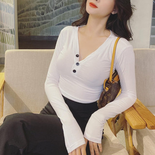 Áo cardigan nút tay dài