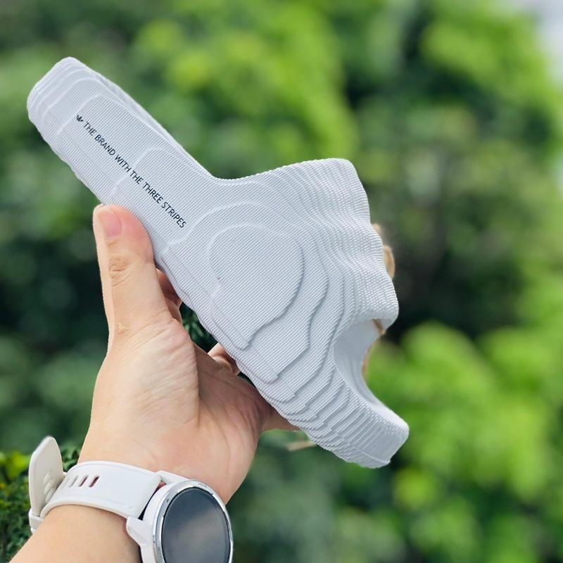 Dép Đúc Adilette Vintage - Dép Quai Ngang Adilette_Adidas_22 Bản Đẹp Chống Nước Độn Chiều Cao
