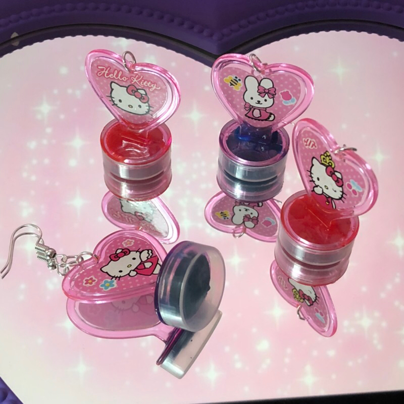 Khuyên Tai Con Dấu Hello Kitty