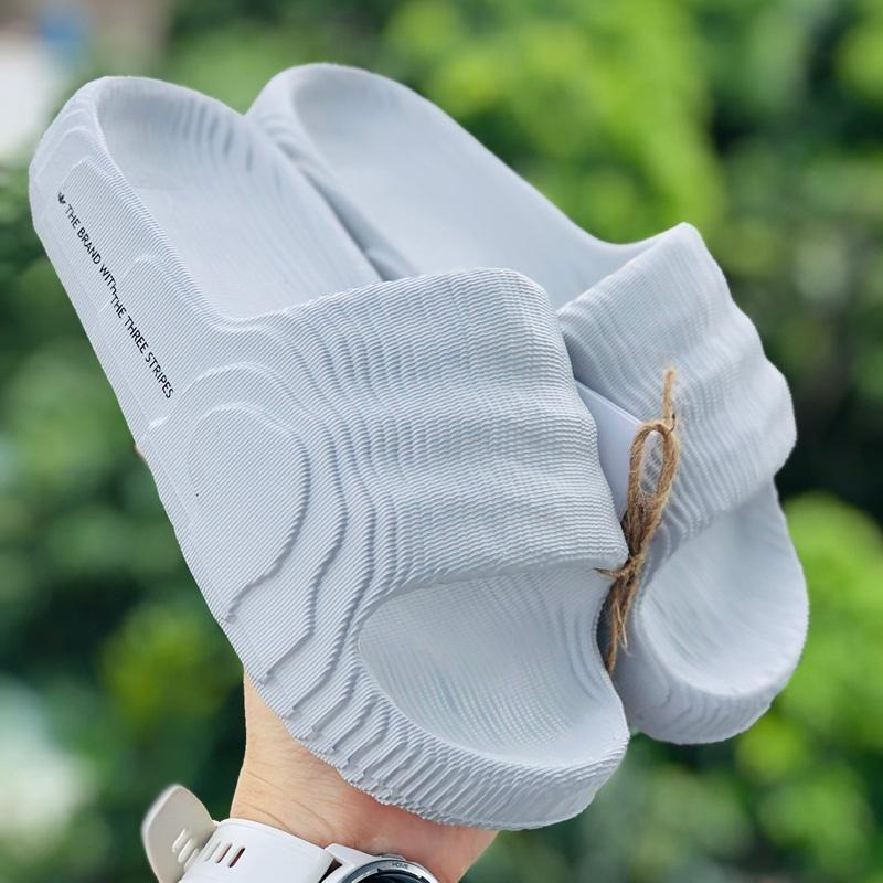 Dép Đúc Adilette Vintage - Dép Quai Ngang Adilette_Adidas_22 Bản Đẹp Chống Nước Độn Chiều Cao