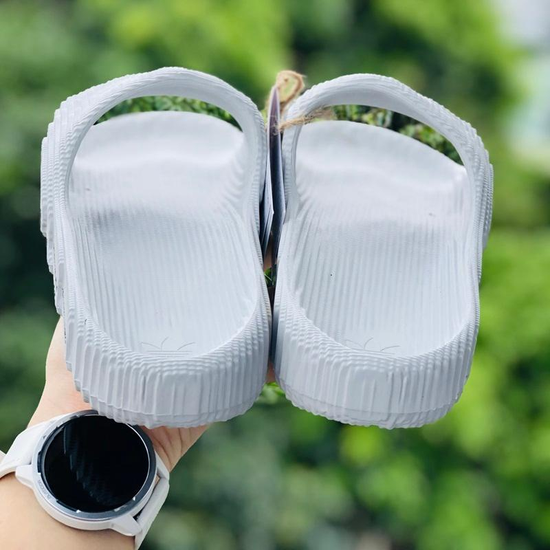 Dép Đúc Adilette Vintage - Dép Quai Ngang Adilette_Adidas_22 Bản Đẹp Chống Nước Độn Chiều Cao