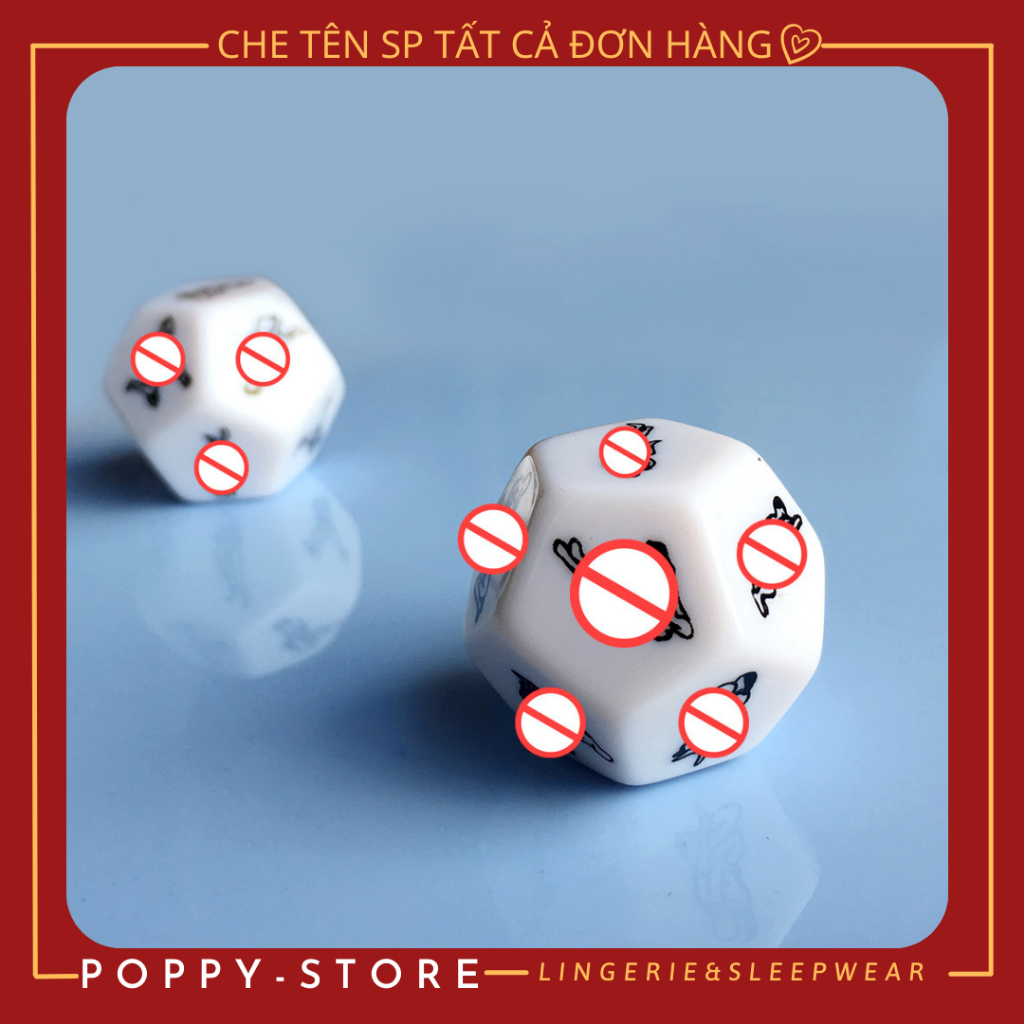 Xí Ngầu Xúc Xắc Tình Yêu 12 Mặt Trò Chơi Vui Nhộn