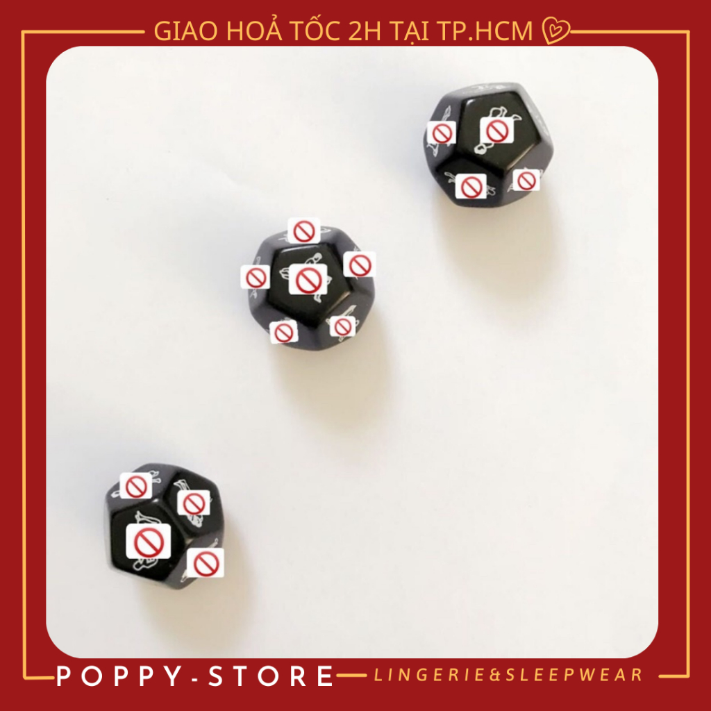 Xí Ngầu Xúc Xắc Tình Yêu 12 Mặt Trò Chơi Vui Nhộn