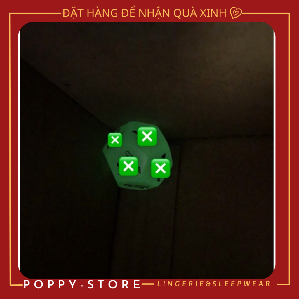 Xí Ngầu Xúc Xắc Tình Yêu 12 Mặt Trò Chơi Vui Nhộn