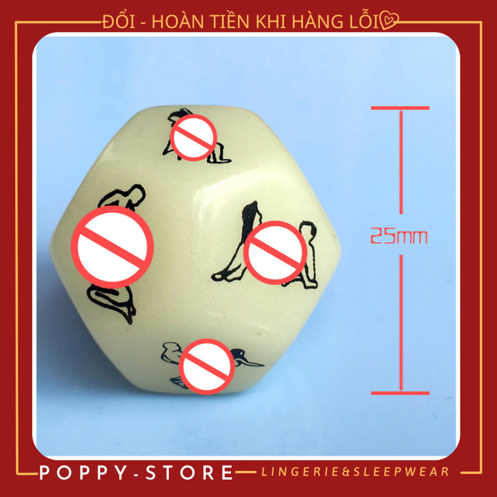 Xí Ngầu Xúc Xắc Tình Yêu 12 Mặt Trò Chơi Vui Nhộn