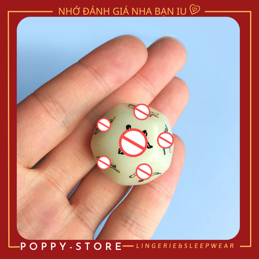 Xí Ngầu Xúc Xắc Tình Yêu 12 Mặt Trò Chơi Vui Nhộn