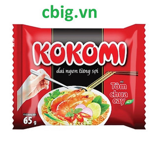 Cbig.vn - mỳ kokomi 65g Mì Kokomi tôm chua cay - Cbig.vn Hệ thống tạp hóa cbig.vn