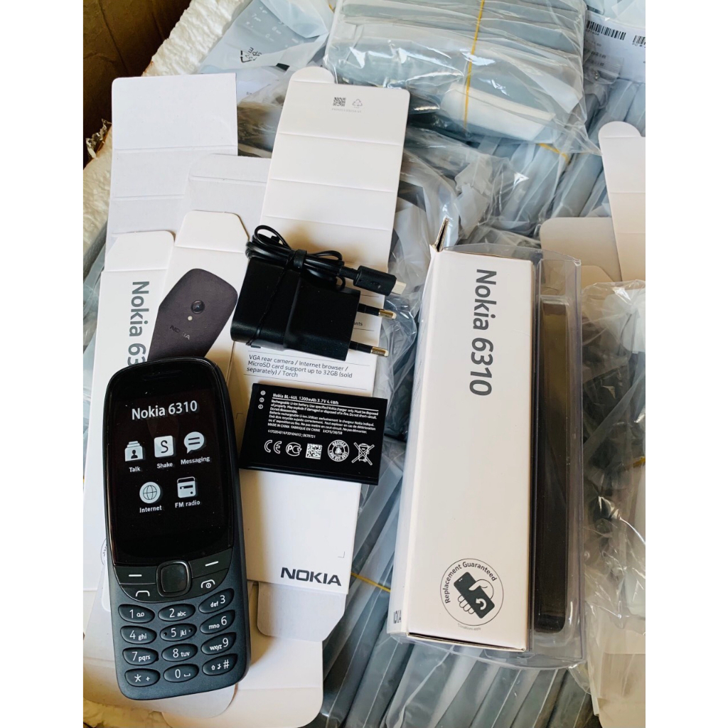Điện thoại Nokia 6310 4G Máy mới full box, Giá rẻ, Bảo hành 3 tháng